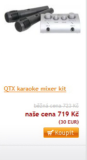 QTX karaoke mixer kit
